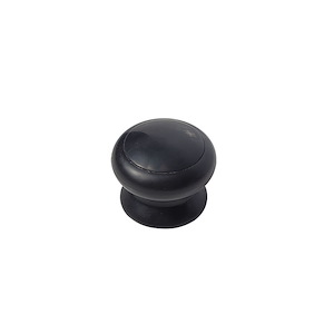 دستگیره کابینتی تک پیچ پلاستیکی مشکی کد A5 بهسازان BEHSAZAN