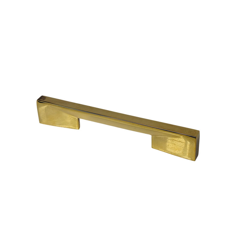 دستگیره کابینتی دو پیچ طلایی براق سایز 160-128 کد 49 برونتیل BRONTEEL 1*C43