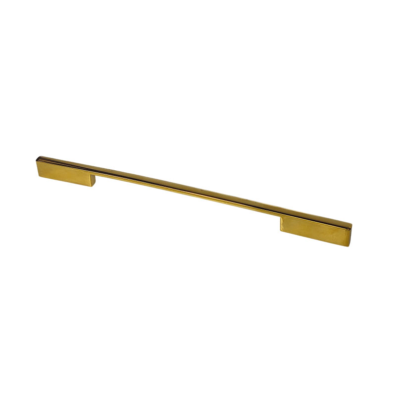 دستگیره کابینتی دو پیچ طلایی براق سایز 256-288 کد 32 برونتیل BRONTEEL 1*C43