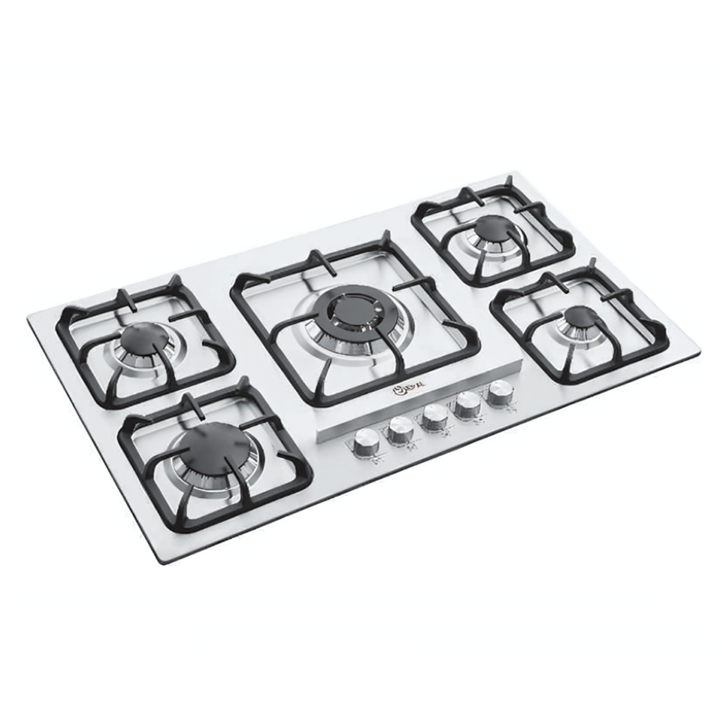 اجاق گاز 5 شعله استیل کد 710 رپال REPAL 