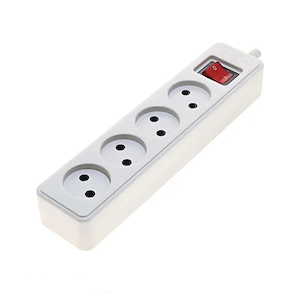 پریز سیار 4 خروجی کلید و کابل 2.8 متری مدل 204 آناده 16 آمپر پیشرانه