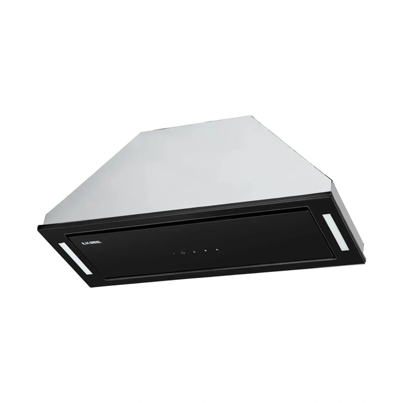 هود مخفی دیبا مشکی مدل H404 ایلیا استیل ILIA STEEL