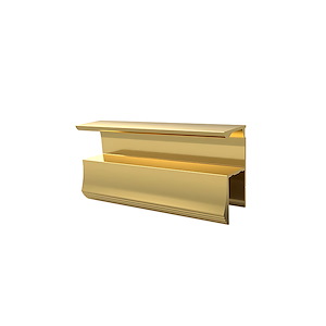 دستگیره کمدی شاخه ای 3 متری طلایی کد WH-035 سارو SARO