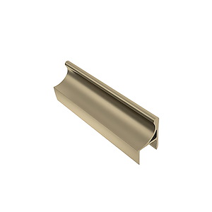 دستگیره کمدی شاخه ای 3 متری شامپاینی آنودایز کد ST-050 سارو SARO