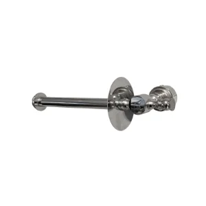 جا دستمال کوتاه کروم مات میلوکس مدل ژیکس ساده 6142 
