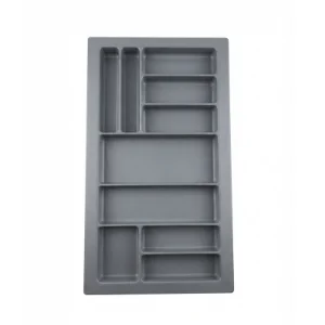 جا قاشقی PVC ضخیم طوسی یونیت 90 مدل B1001 ALBA