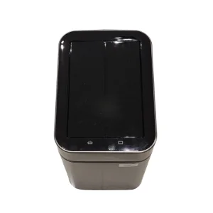 سطل زباله 15 لیتری باسنسور با درب پروانه ای بدون سطل داخلی مدل HTD 731-15L پرایم PRIME