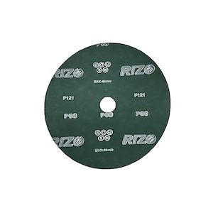 سنباده گرد فیبری آلومینیومی قطر 180 سایز 60 ریزو RIZO