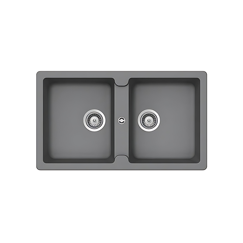 سینک ظرفشویی گرانیتی COOL GRAY MAXIM مرآس MERASS نسترن23*12