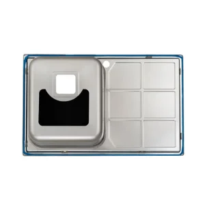 سینک ظرفشویی توکار راست مدل 2066 ایلیا استیل ILIA STEEL مریم2*12