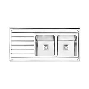 سینک ظرفشویی راست مدل 1086 ایلیا استیل ILIA STEEL