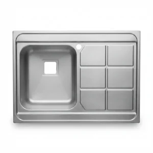 سینک ظرفشویی رو کار چپ مدل PS-1118 پرنیان PARNIAN STEEL