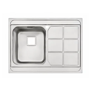 سینک ظرفشویی رو کار چپ مدل 1066 ایلیا استیل ILIA STEEL