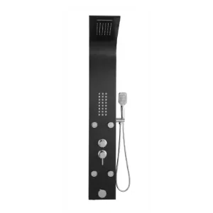 پنل دوش مشکی کروم مدل 5510-G سنترال CENTRAL