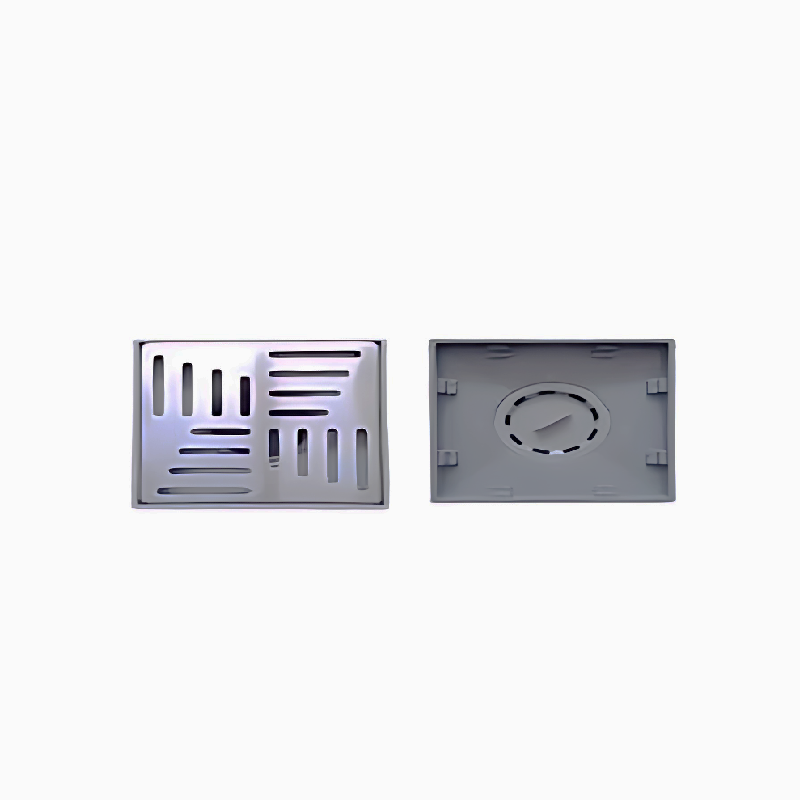 کفشور مشبک 10*10 س.م زیر پلاستیکی استیل مدل راهابان کد CC10-SM ABS  سارانیک SARANIC 