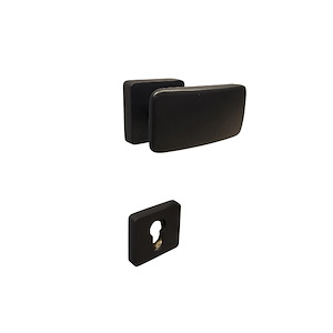 دستگیره روزت مربع سوییچی مشکی کد A23 آذر بیست