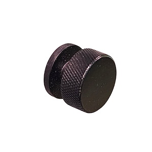 دستگیره کابینت تک پیچ عاج دار مشکی مات کد 2521 S.A لولاند LOLAND