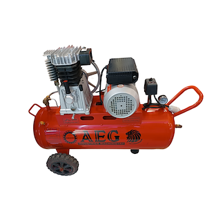 کمپرسور هوا چرخدار 80 لیتری 2 اسب خوابیده کاسپین CASPIAN