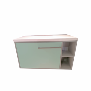 کابینت ST1159 طوسی تیره مات درب سبز نعنایی مات سنگان SAMSANGAN
