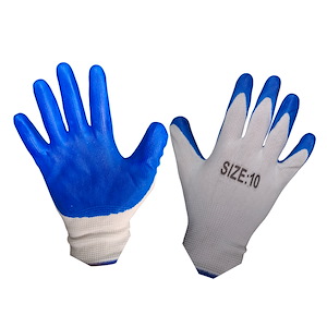 دستکش کف مواد آبی
