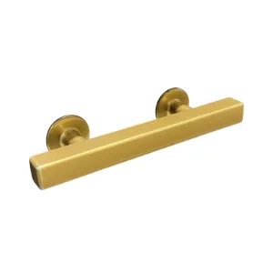 دستگیره کابینتی دو پیچ مدل PILLAR سایز 64 DARK GOLD زئوس ZEUS