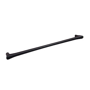 دستگیره کابینت مشکی مدل S190-256 بامبو ساتیدا SATIDA