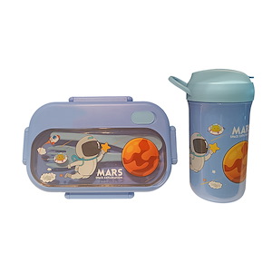 ظرف غذا فضانورد آبی کد ZY-3808