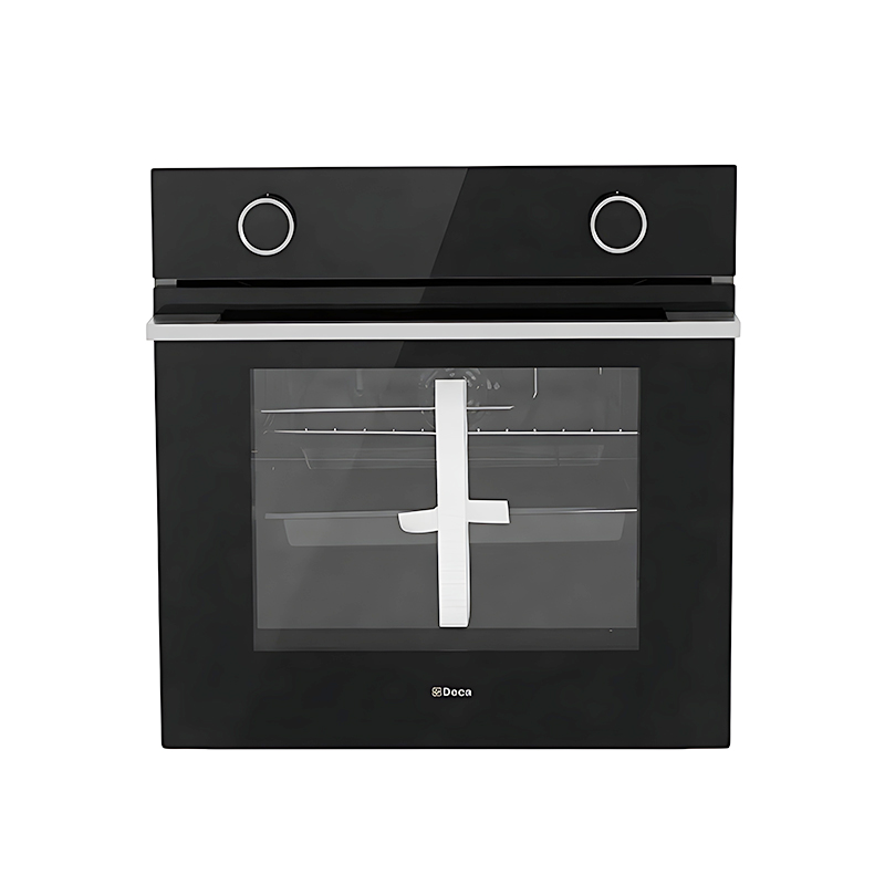 فر برقی 60 سانت شیشه مشکی 73 لیتر نمایشگر ولومی لمسی مدل EO643G دکا DECA 