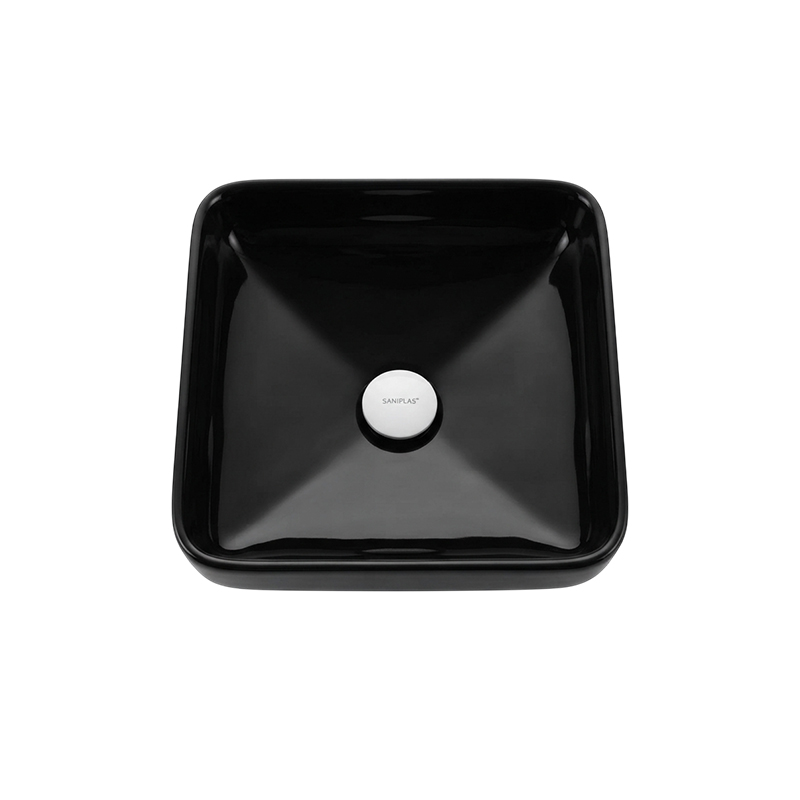سنگ روشویی مدل نست NEST مشکی سام سنگان SAMSANGAN 12*نرگس10