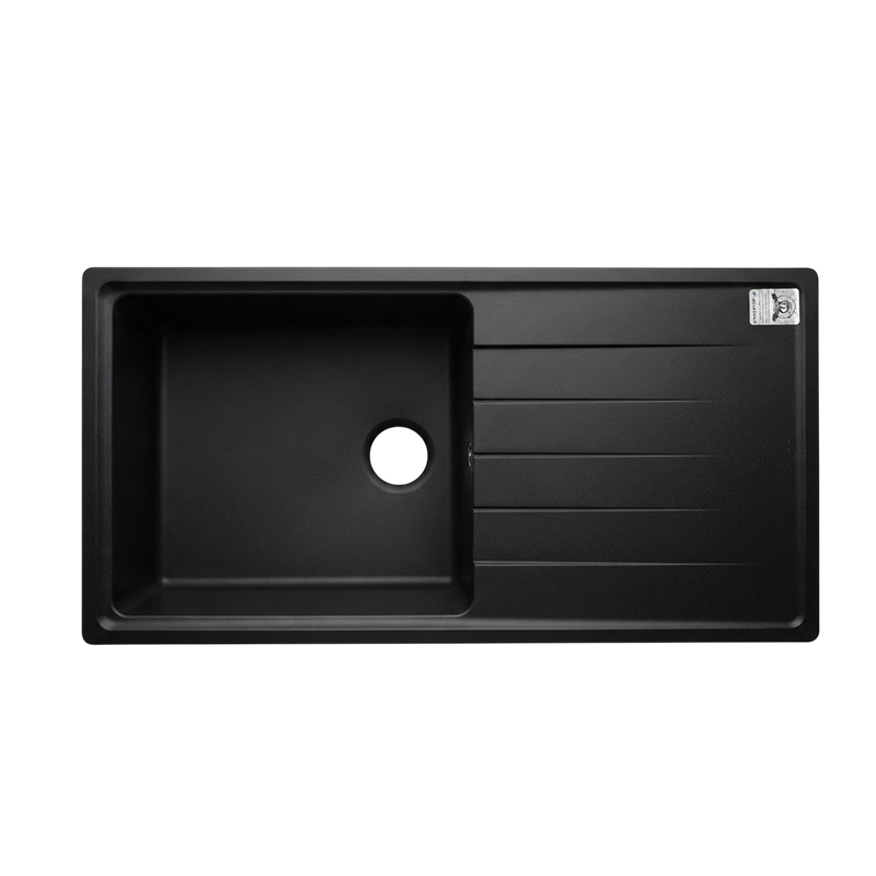 سینک ظرفشویی گرانیتی کد 305 مشکی  آنیکو ANICO نسترن7*12