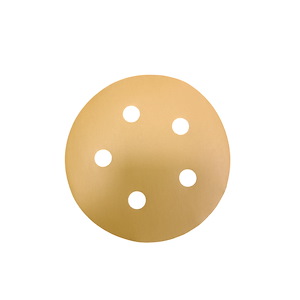 سنباده (اوربیتال) گرد پشت چسبدار 600 (قطر 125 ) 5 سوراخ SA پاس PAS