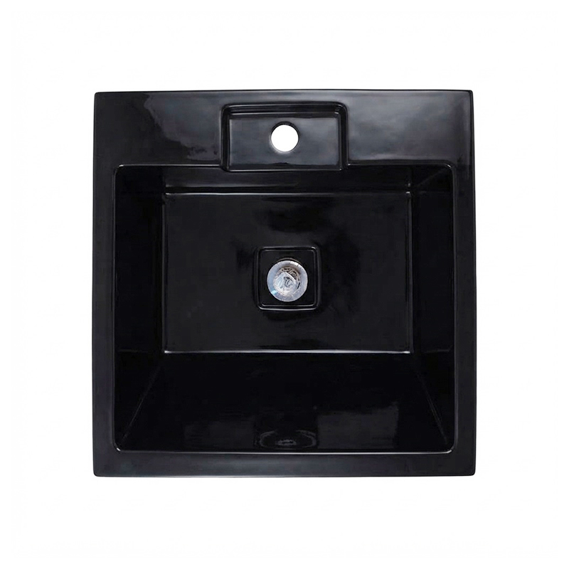 سنگ روشویی مدل لاکسور Luxor 50 مشکی سام سنگان SAMSANGAN 12*C10