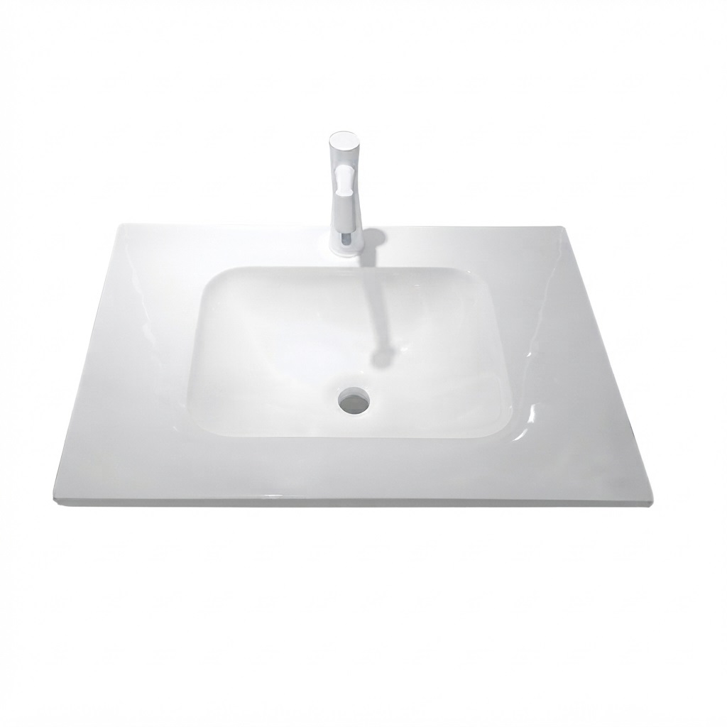 سنگ روشویی سام سنگان ST1057 سفید براق سام سنگان SAMSANGAN بنفشه12*12