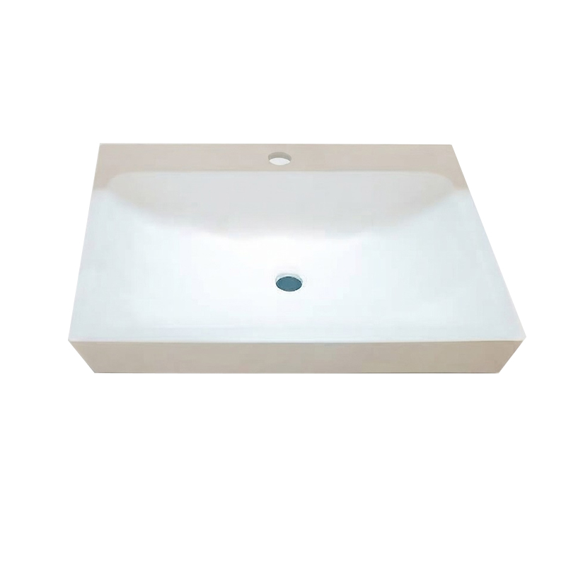 سنگ روشویی ST1016 سفید مات سام سنگان SAMSANGAN بنفشه12*12