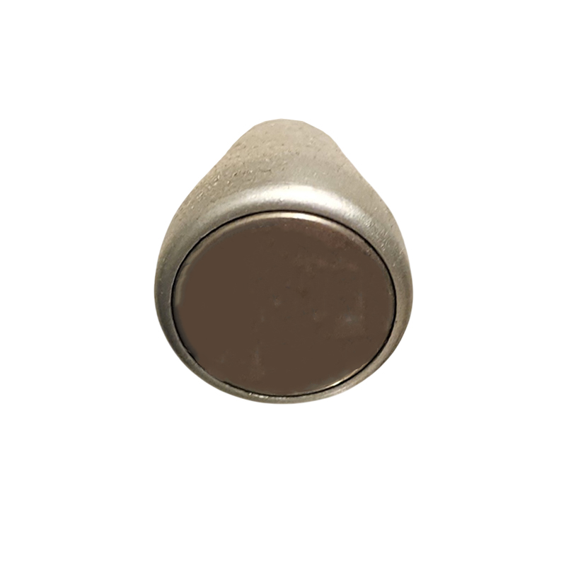 دستگیره کابینتی تک پیچ پلاستیکی ساتن کروم کد B41 بهسازان BEHSAZAN 1*M74