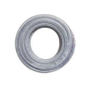 شیلنگ آب نمره 2 ( 1/2 اینچ ) درجه 1 شفاف 15 متری قائم پلاستیک کاسپین