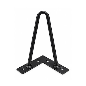 پایه مبل فلزی مشکی 18 س.م مدل GM304 (وارداتی)