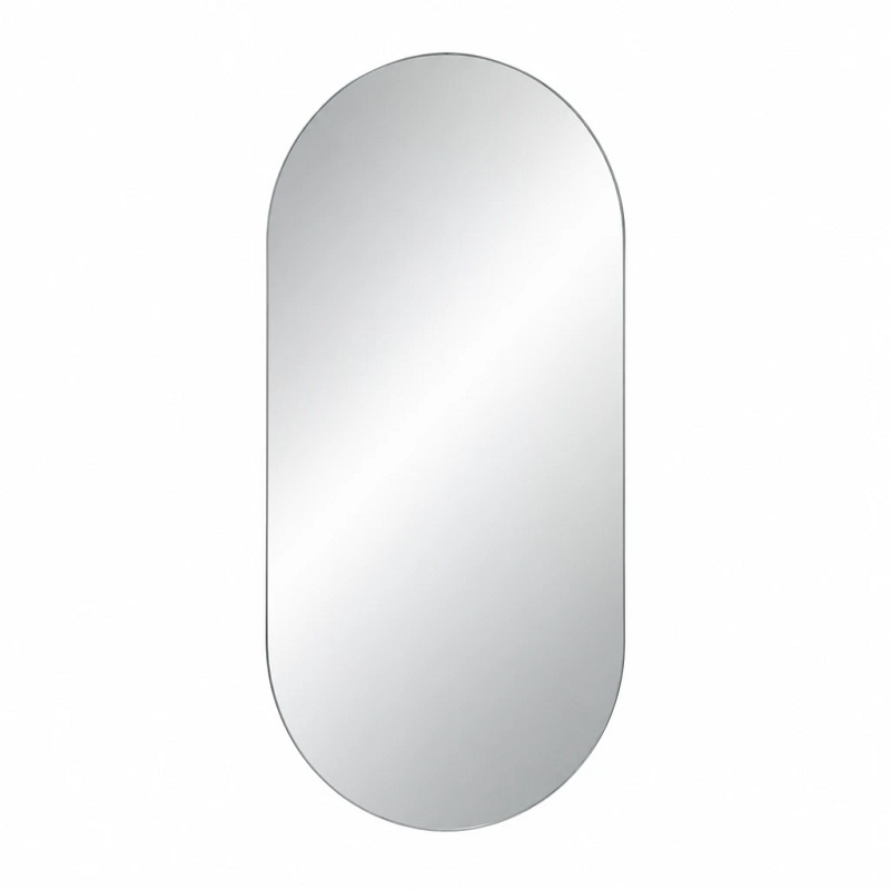 آینه آرایشی کپسولی نور پشت مهتابی سایز 90*60 گلسموند GLASS MOND 