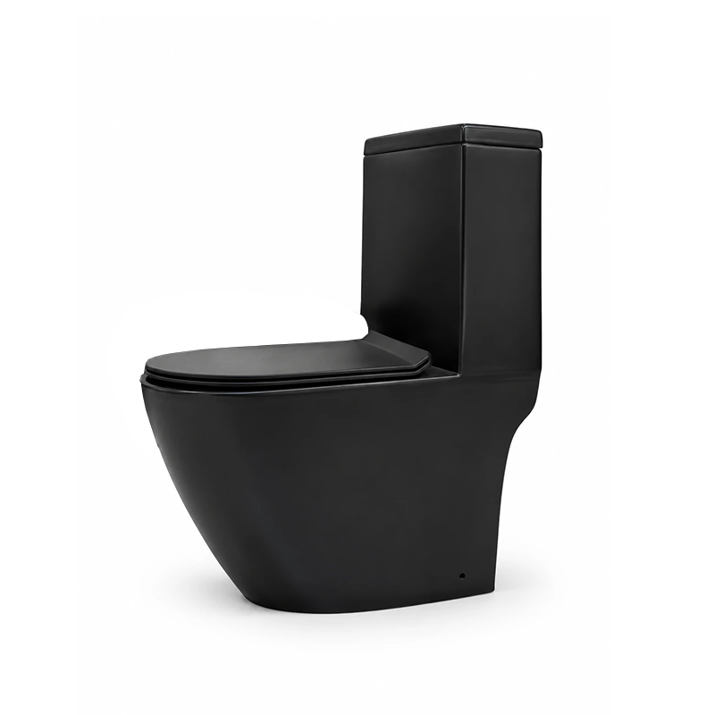 توالت فرنگی مشکی مات مدل 8060MV-DA (به سفارش اروپا) مرآس MERASSE لاله10*12