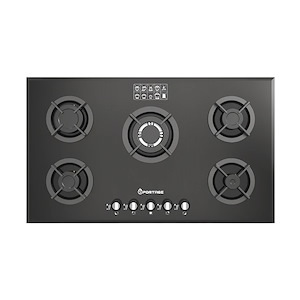 اجاق گاز 5 شعله شیشه ای مشکی مدل G513 اسپرتج SPORTAGE