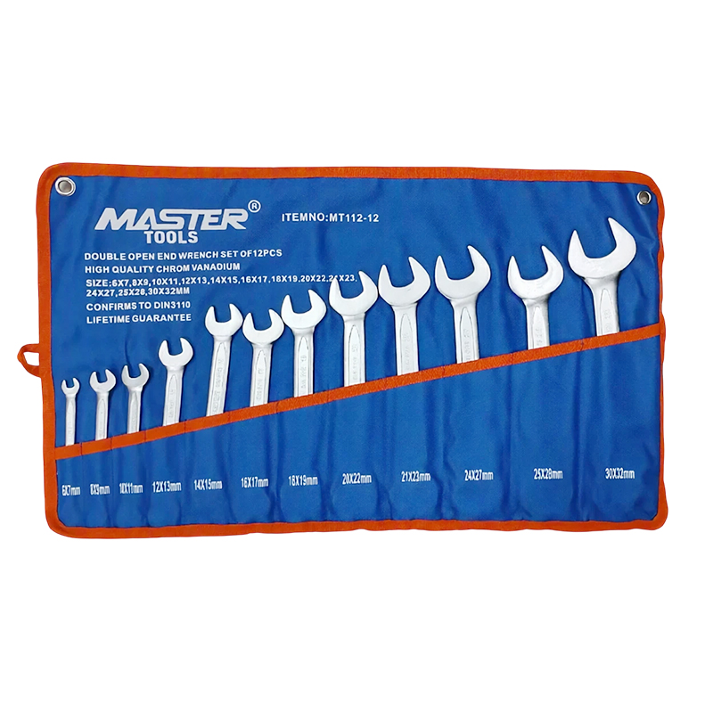 خرید ست آچار دو سر تخت ۱۲ عددی مستر MASTER MT112-12