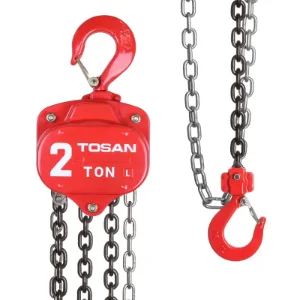 جرثقیل زنجیری دستی 2 تن مدل 2020CB توسن TOSAN
