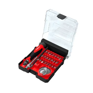 ست 29 عددی پیچ گوشتی ساعتی مدل  4800 توسن TOSAN