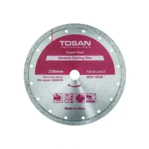 صفحه سرامیک بر بزرگ 230 م.م مدل T2420-230CC توسن TOSAN