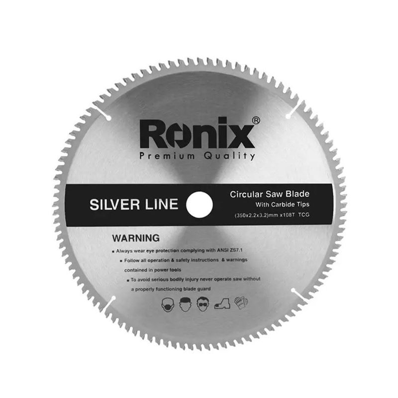 تصویر  تیغ اره ام دی اف بر 350 میلی متری مدل RH5136 رونیکس RONIX