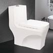 تصویر  توالت فرنگی مدل کاتیا 71 سفید ساده درجه یک مروارید