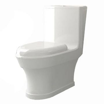 تصویر توالت فرنگی الگانت (GL11) سفید ساده درجه 2 گلسار