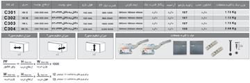 تصویر مکانیزم جک HK آرام بند دستی سری 3 فانتونی FANTONI