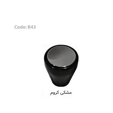 تصویر دستگیره کابینتی تک پیچ پلاستیکی کد B43 بهسازان