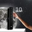 تصویر  دستگیره الکترونیکی اثر انگشتی مشکی مدل گلکسی GALAXY-10 پرایم PRIME